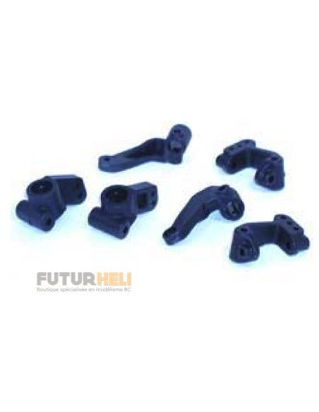 LOSA4125 Fusée avant support arrière moyeux Losi