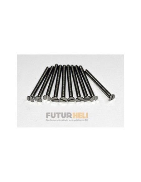 Vis tête fraisée intox 2,5 x 10 quantité 10