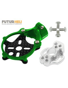 Support moteur Mach 25 + Angle 10 degrés Or Option Rakonheli