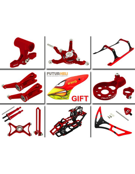 Kit option Rakonheli rouge Blade 230S