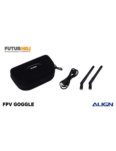 Lunettes FPV  Align AG300 5,8GHZ dual conversion