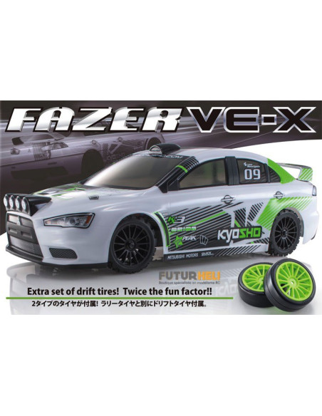 Kyosho Fazer Subaru Impreza 2006 brushless + radio