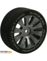 Pneus mousse Kronos 35 1/10 Arrière sur Jante Supertourismo 1/10 Arrière