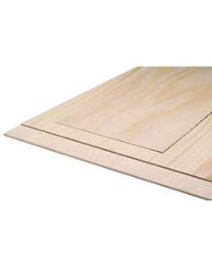 Contreplaqué Hêtre 620 x 310 x 5mm / Graupner