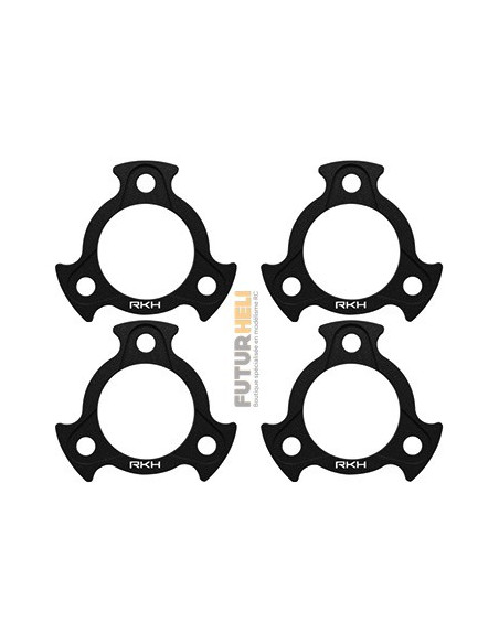 Anakin skyhero option bagues moteur alu (x4) bleu Rakonheli