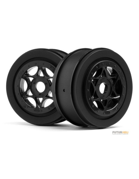 Jantes AH-64 noir 42x83mm (x2) HPI 107384