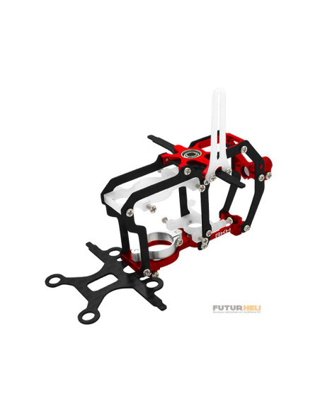 Châssis Carbone alu orange blade nano CPS Option Rakonheli