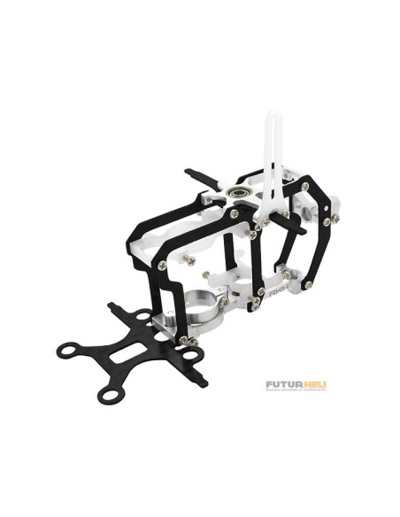 Châssis Carbone alu rouge blade nano CPS Option Rakonheli