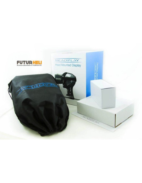 Head play HD avec écran 7 " récepteur 5,8 ghz