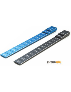 Cale réglage châssis noir 1,0-4,0 mm