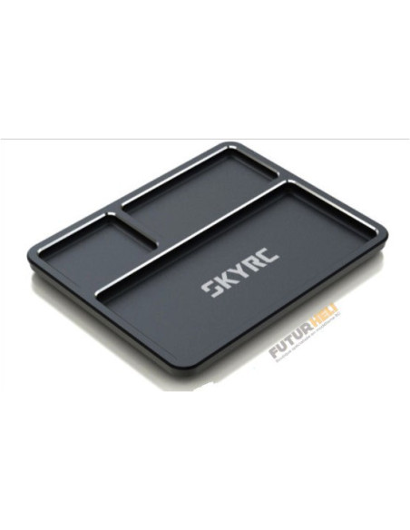 plateau visserie alu bleu