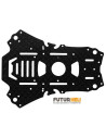 Châssis supérieur carbone  135RQX-Blade Glimpse Rakonheli