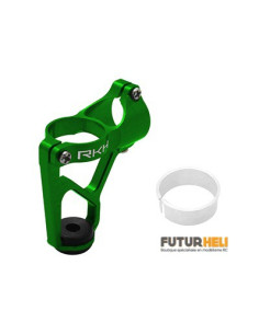 Support alu bleu pour moteur 8 ou 8,5 mm 135RQX ou Glimpse Rakonheli