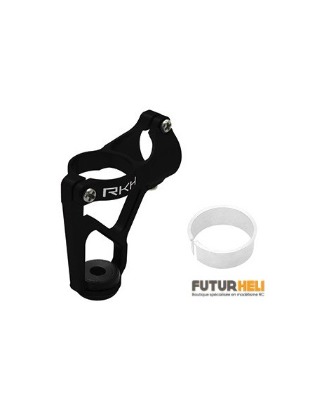 Support alu vert pour moteur 8 ou 8,5 mm 135RQX ou Glimpse Rakonheli