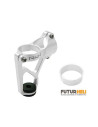 Support alu rouge pour moteur 8 ou 8,5 mm 135RQX ou Glimpse Rakonheli