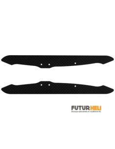 Ski de train d'atterrissage blade 350QX ou Chroma option Rakonheli