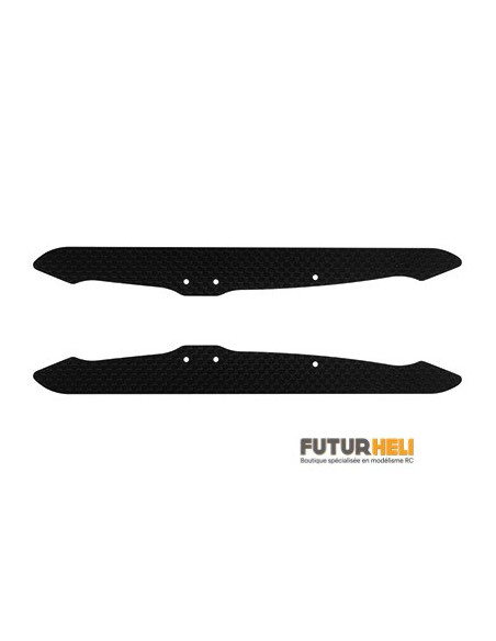 Ski de train d'atterrissage blade 350QX ou Chroma option Rakonheli