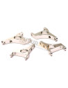 Support réservoir alu (x4) Tamiya 1/14 ème