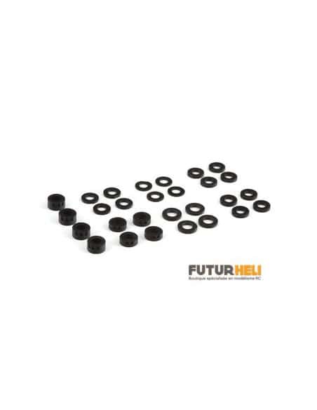 TD330580 ENSEMBLE DE RONDELLES COMPOSITE (4X0.5, 4X0.75, 8X1, 4X1, 4X2, 4X3MM)