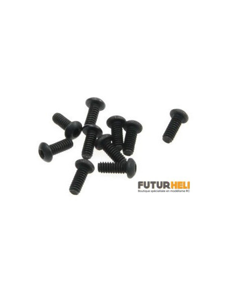 TD705008 VIS A TETE BOMBEE HEXAGONALE M2X5MM (10PCS) Team durango