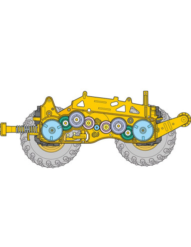 Heavy Dump Truck -GF01 Tamiya 58622