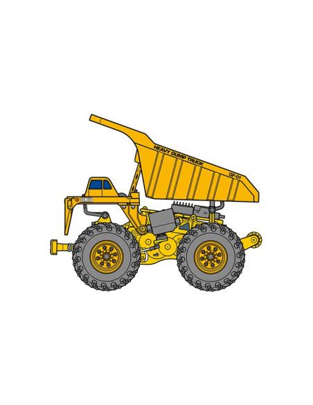 Heavy Dump Truck -GF01 Tamiya 58622