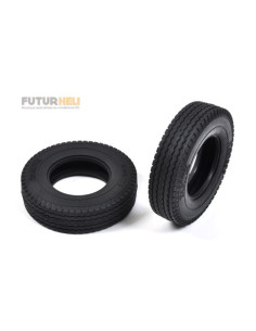 Pneus durs 22mm camion Tamiya 56527