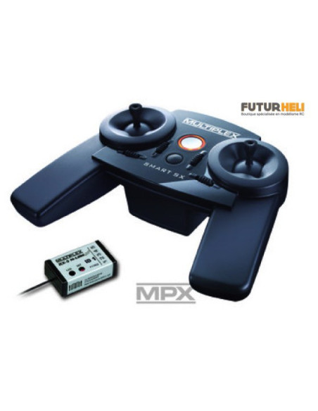 Radio Smart SX M-LINK mode 2 ou 4 avec récepteur Multiplex 15301