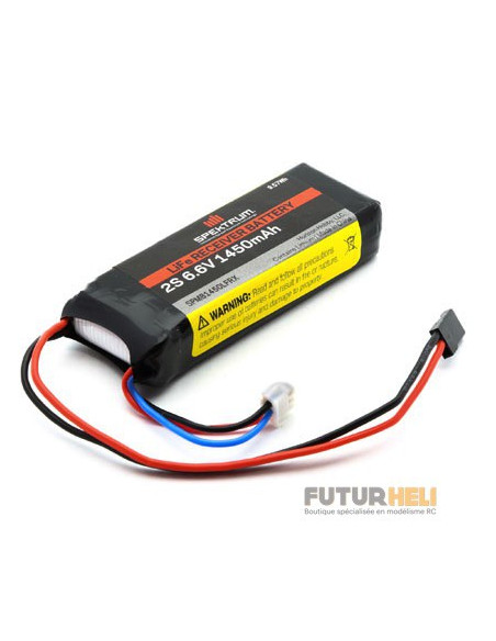 Batterie Réception LIFE 1450mAh 2S 6,6V Spektrum