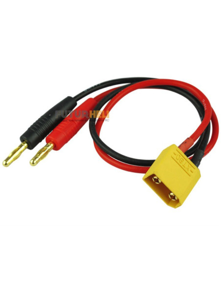 Cable de charge XT60 cable  2,5 mm 30cm