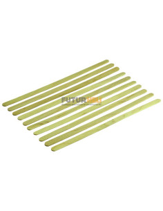 10x Agitateurs en bois pour la colle