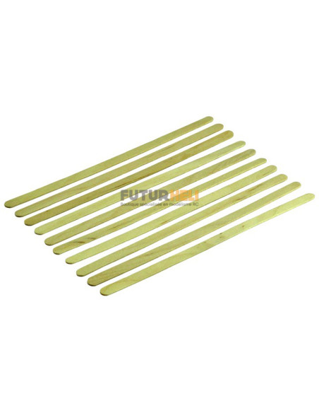 10x Agitateurs en bois pour la colle