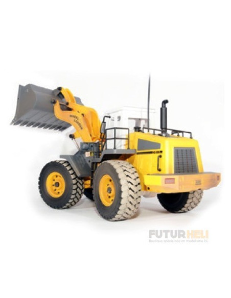 Chargeur à pneus de chantier maquette 8 fonctions RC