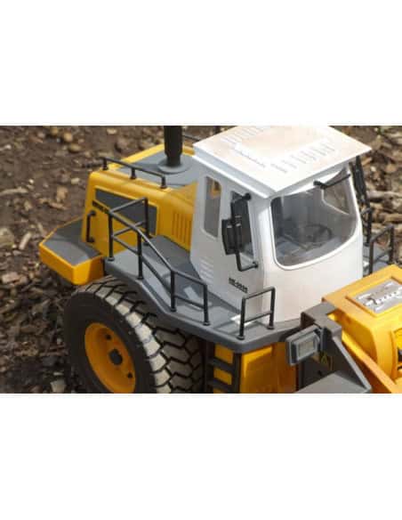 Chargeur à pneus de chantier maquette 8 fonctions RC