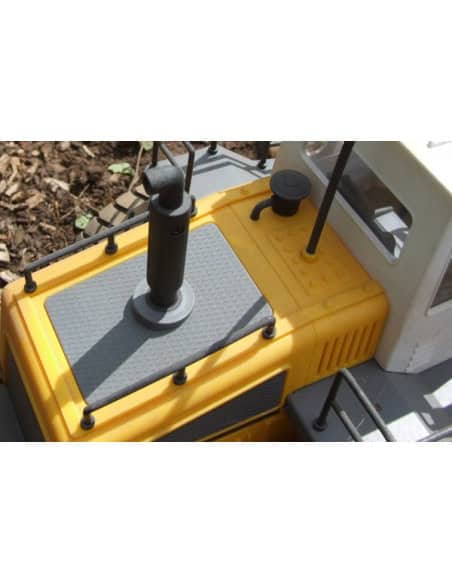 Chargeur à pneus de chantier maquette 8 fonctions RC