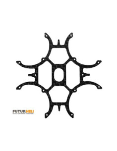 Chassis central carbone Blade Inductrix  Rakonheli