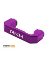 Support bride alu orange pour connecteur XT60 Option Rakonheli