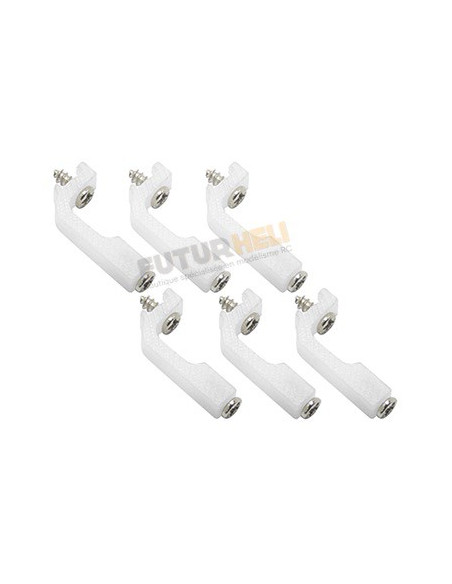 Supports servo blade nano CPS en delrin Option Rakonheli