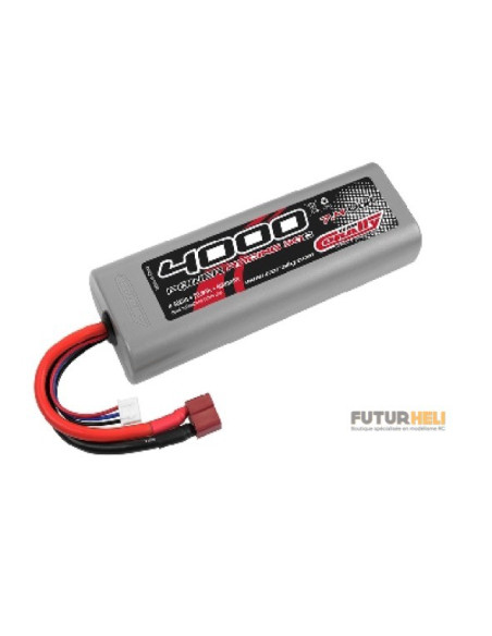 Lipo Car 4000 mAh 7,4v 30C Pack Compétition Team Corally