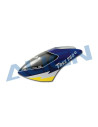 H25002T Bulle fibre bleu pour T rex 250