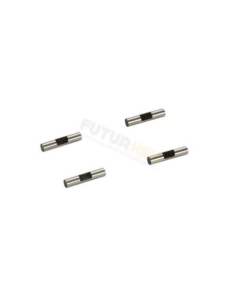 TD310120 axes usinés (x4) 2mm Team Durango
