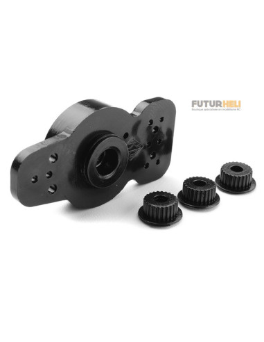 Sauve servo large double universel 23 24 25 dents Team Corally