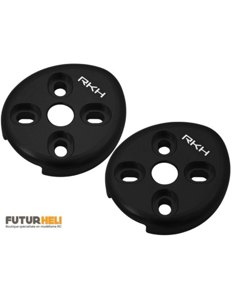 Protection Fils moteur Alu noir Anakin Club Racer Option Rakonheli