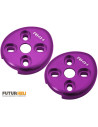 Protection Fils moteur Alu orange Anakin Club Racer Option Rakonheli