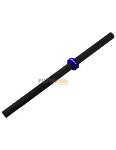 Axe principal carbone + bague alu bleu blade 120S Option Rakonheli