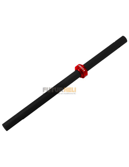 Axe principal carbone + bague alu Orange blade 120S Option Rakonheli