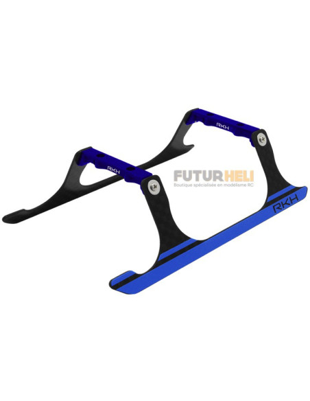 Train alu-carbone noir bleu blade 120S option Rakonheli