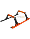 Train ale-carbone noir orange blade 120S option Rakonheli