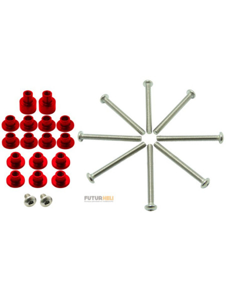 Set Visserie rouge Anakin option Rakonheli