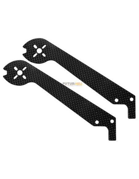 Bras arrière carbone 215 Anakin Club racer Option Rakonheli